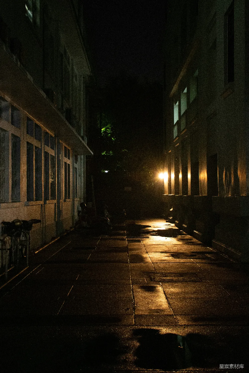 高清摄影 夜晚的街道