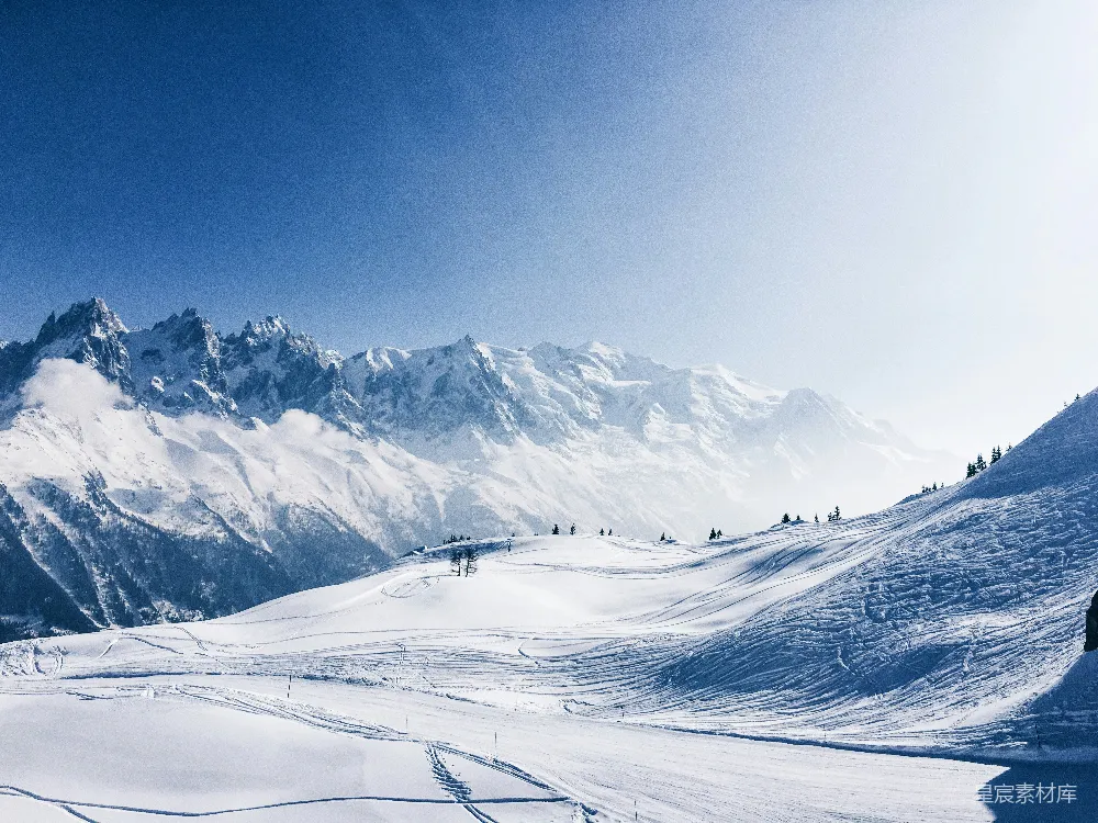 高清摄影 雪山