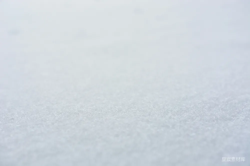 高清摄影 雪覆盖地面的特写