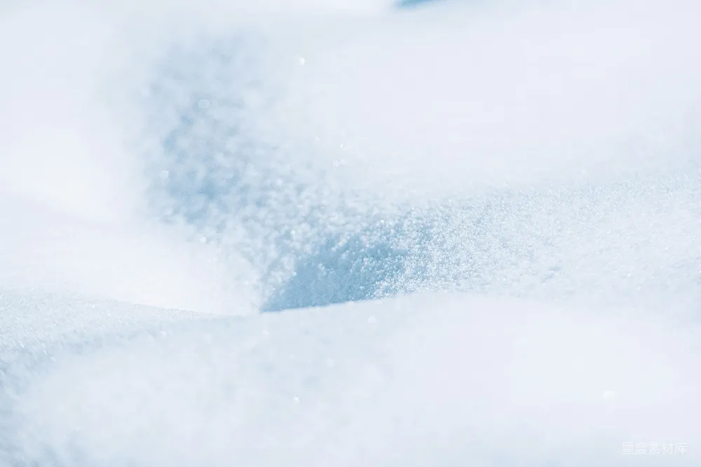 高清摄影 蓝色背景上的白雪