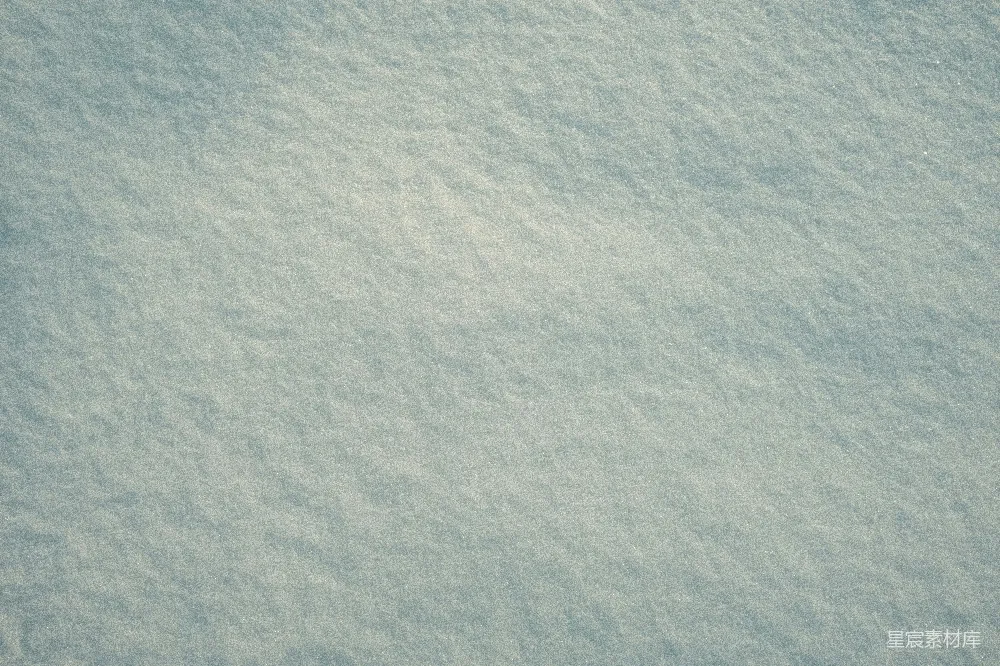 高清摄影 刚落下的雪花形成了美丽的纹理表面。