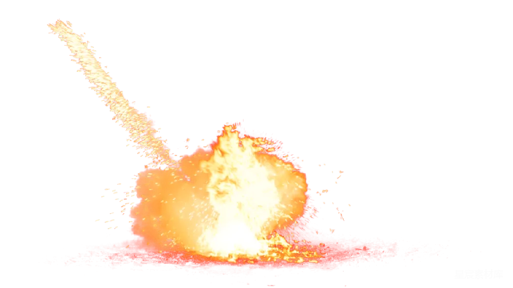 元素素材 元素 爆炸