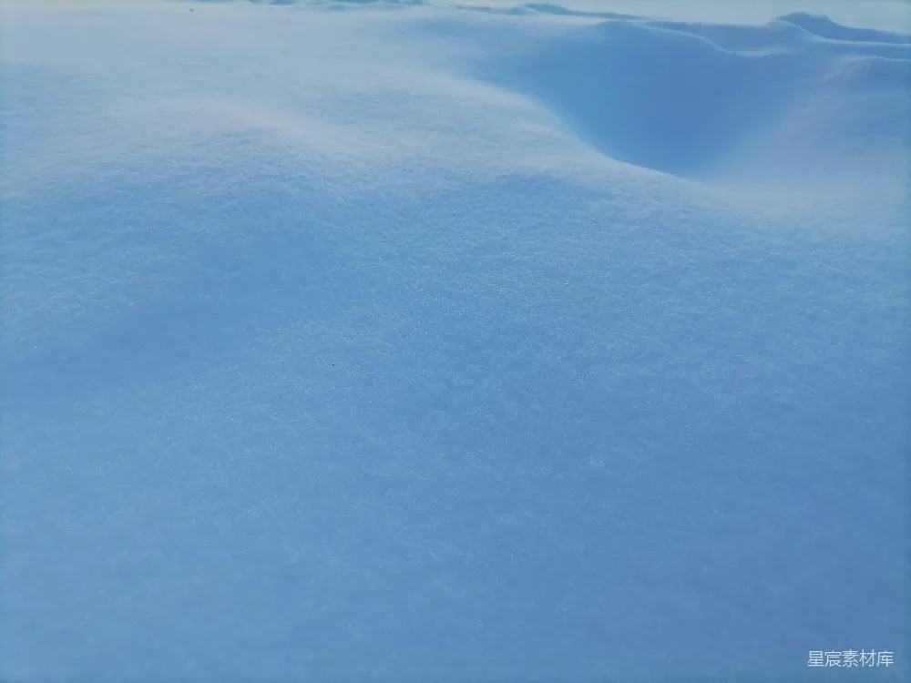 高清摄影 滑雪者正站在雪地的中央。