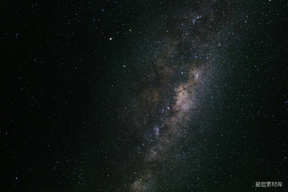高清摄影 夜间银河