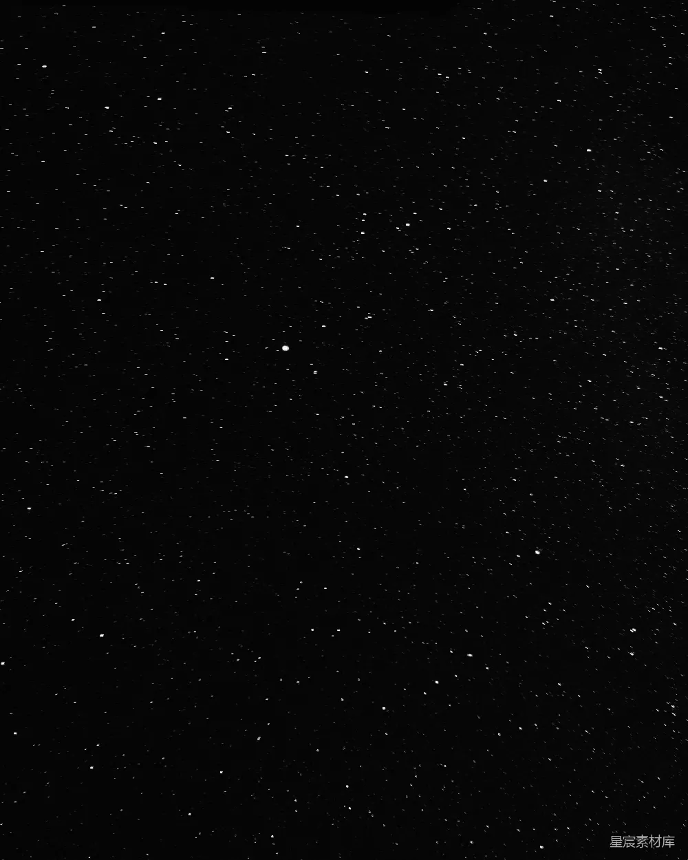 高清摄影 夜空中的黑白色星星