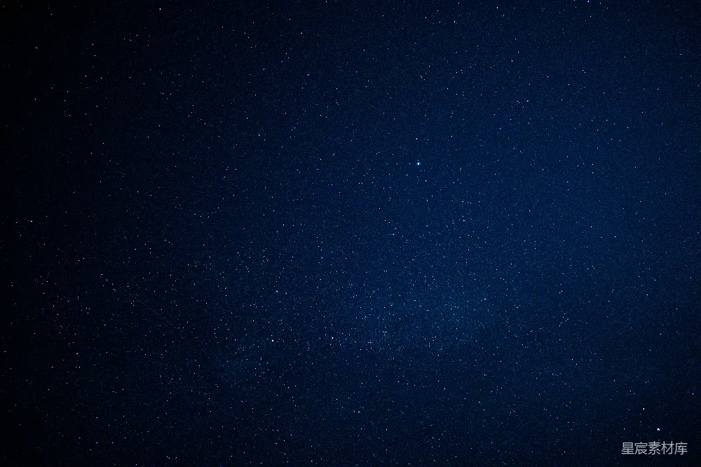 高清摄影 夜晚的星空蓝天