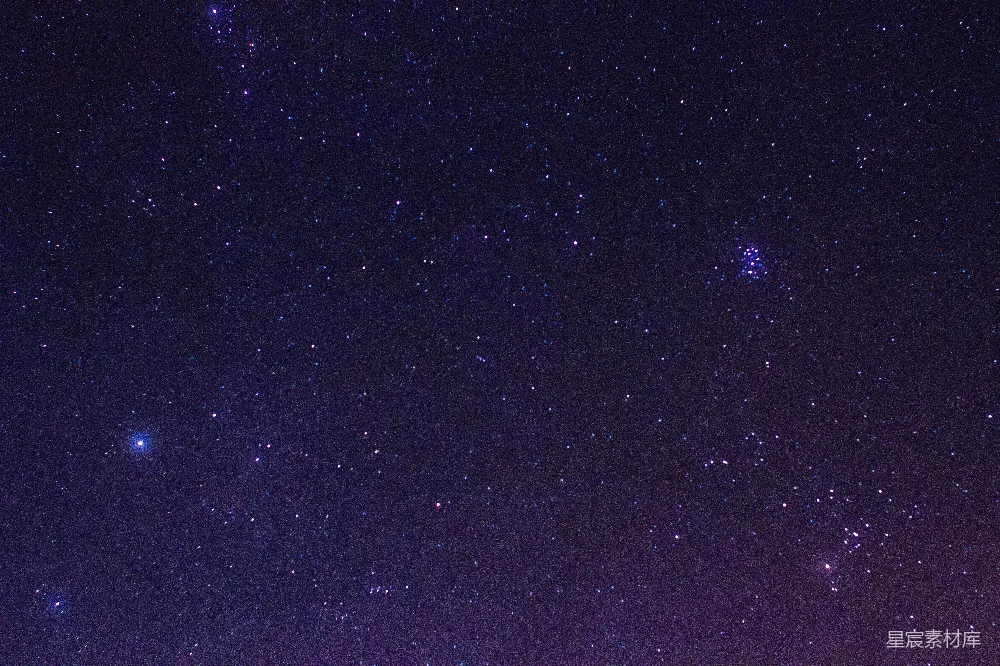高清摄影 夜空布满了星星