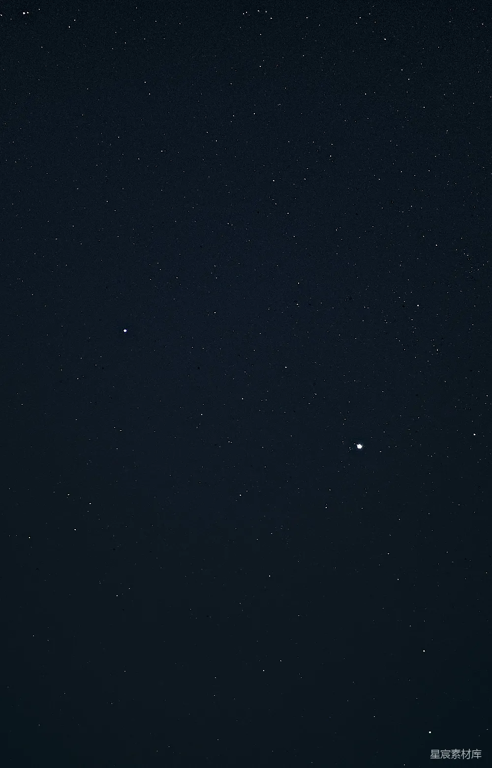高清摄影 黑白星空夜