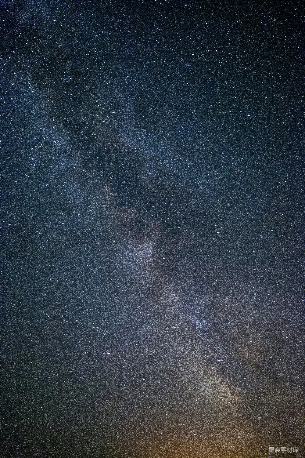 高清摄影 蓝色和黑色的星空夜空