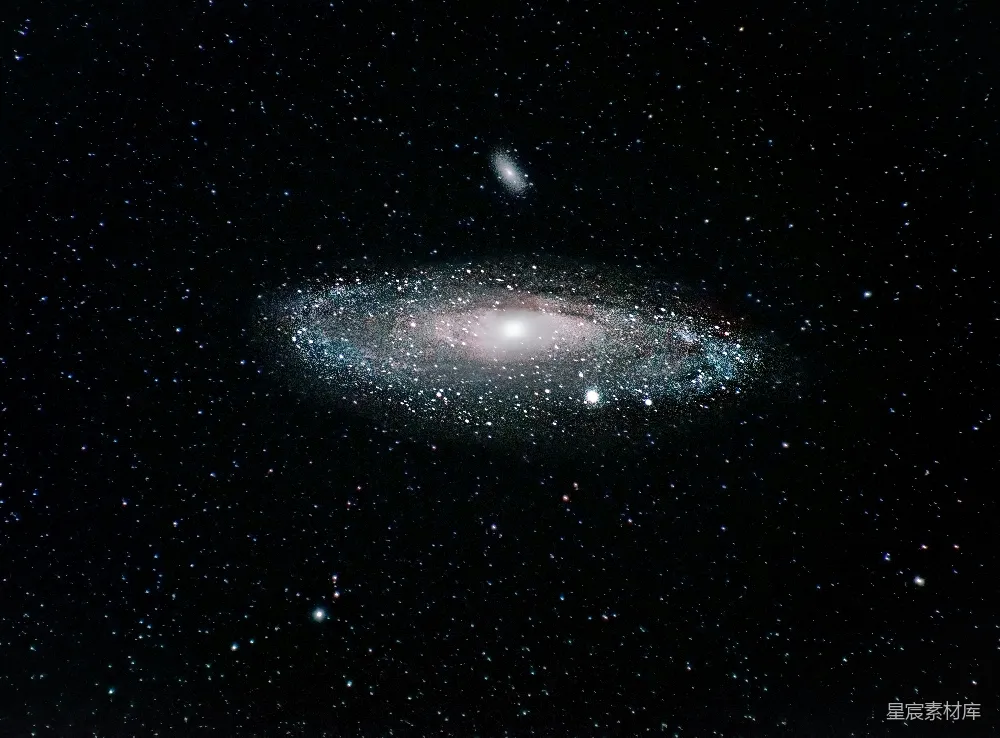 高清摄影 白黑星空夜