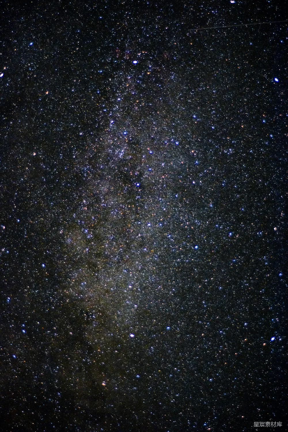 高清摄影 满天星光与星辰