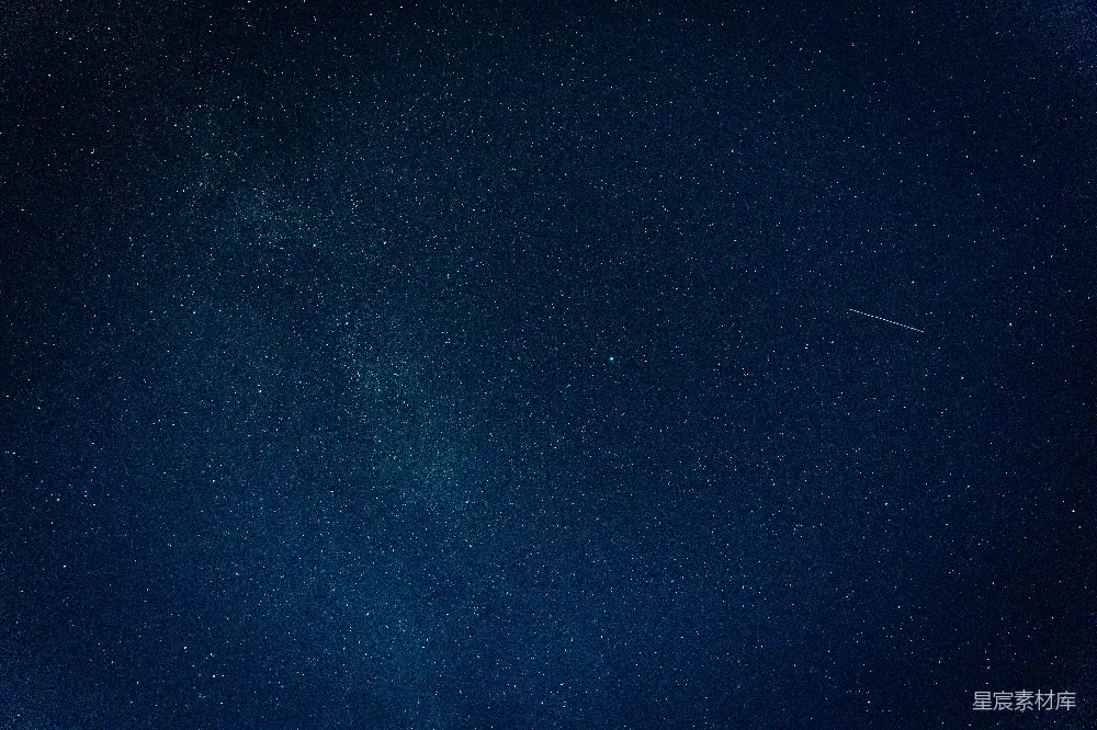 高清摄影 满天都是星星的深蓝天空