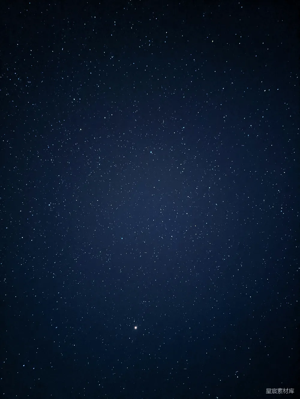 高清摄影 夜空中闪烁的星星
