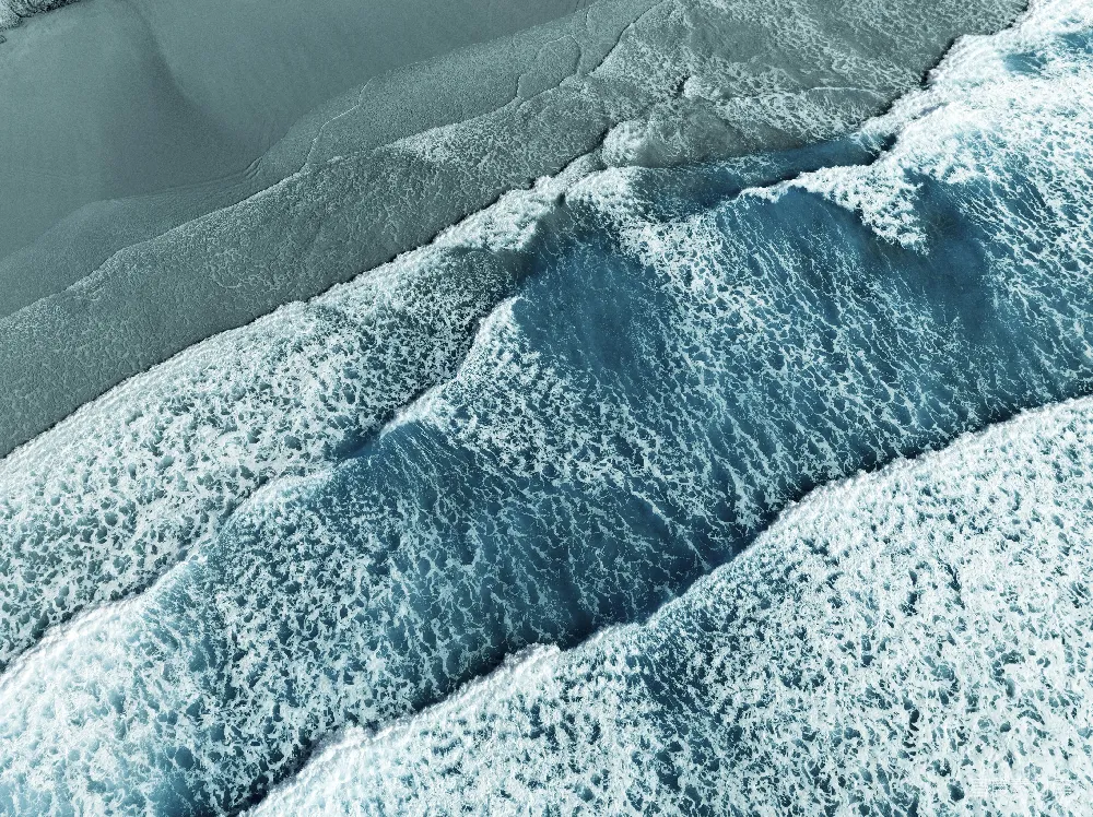 高清摄影 一些雪的特写镜头