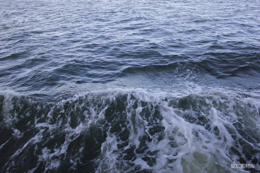 高清摄影 海岸线和海浪