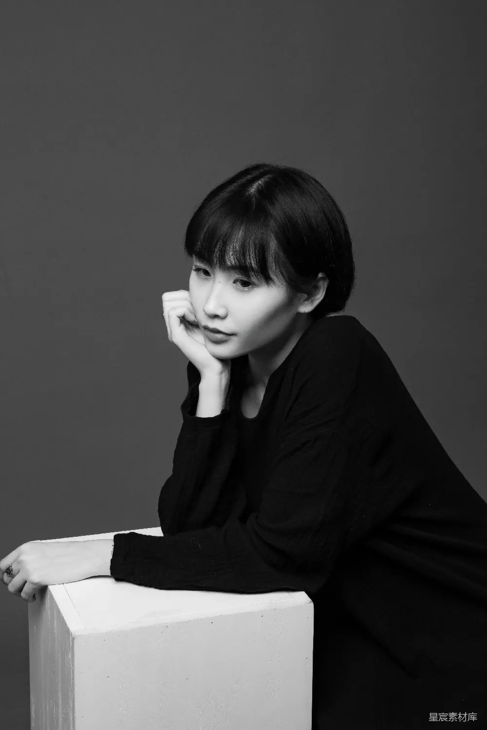 高清摄影 人物 一位未知名名人