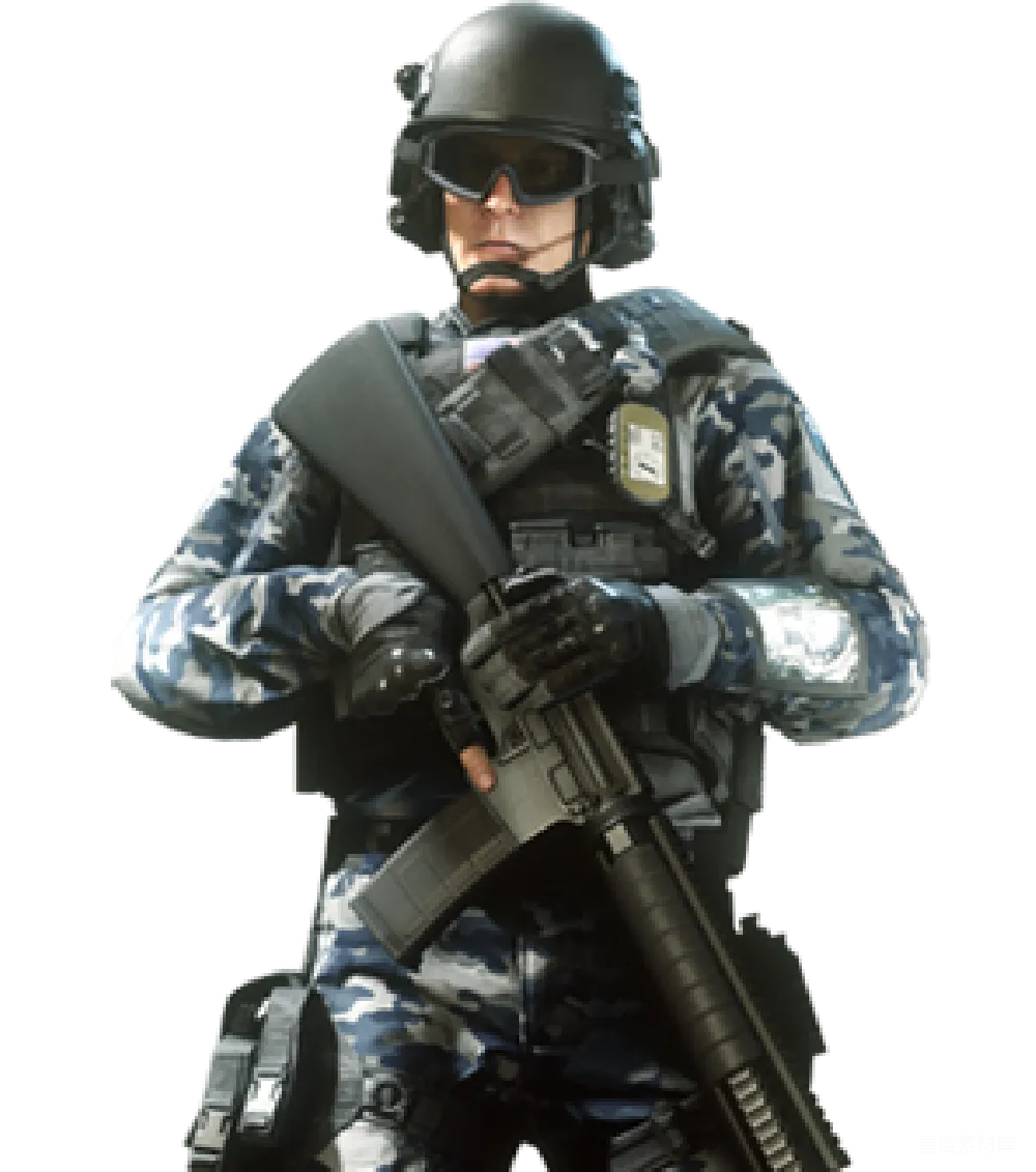 元素素材 SWAT