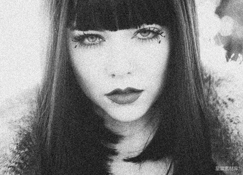 高清摄影 女性的灰度 portrait 照片