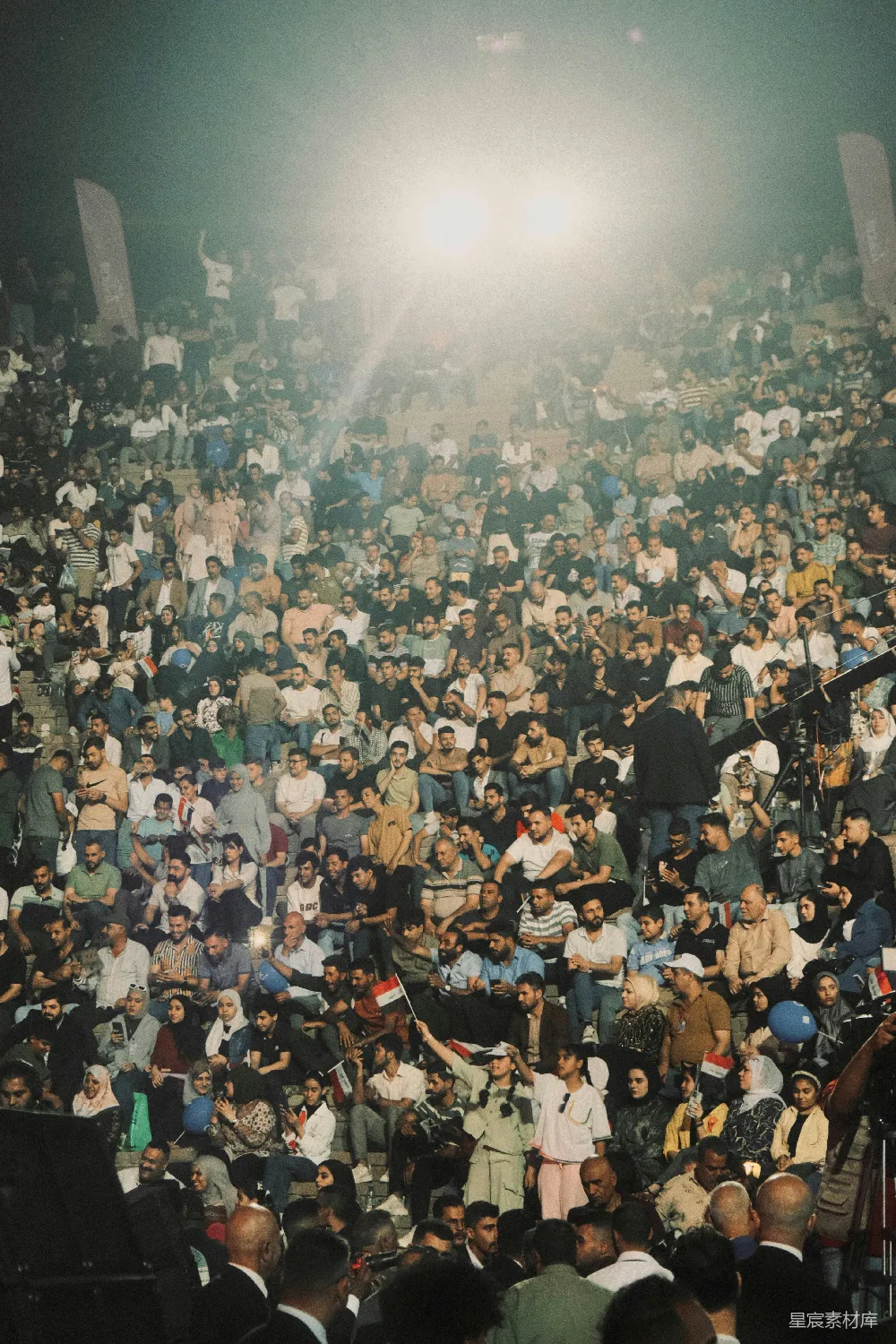 高清摄影 音乐会现场的众人 crowd