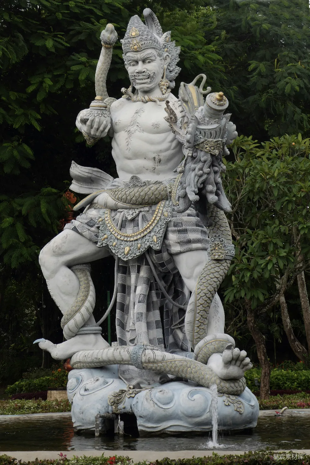 高清摄影 印度教女神雕像