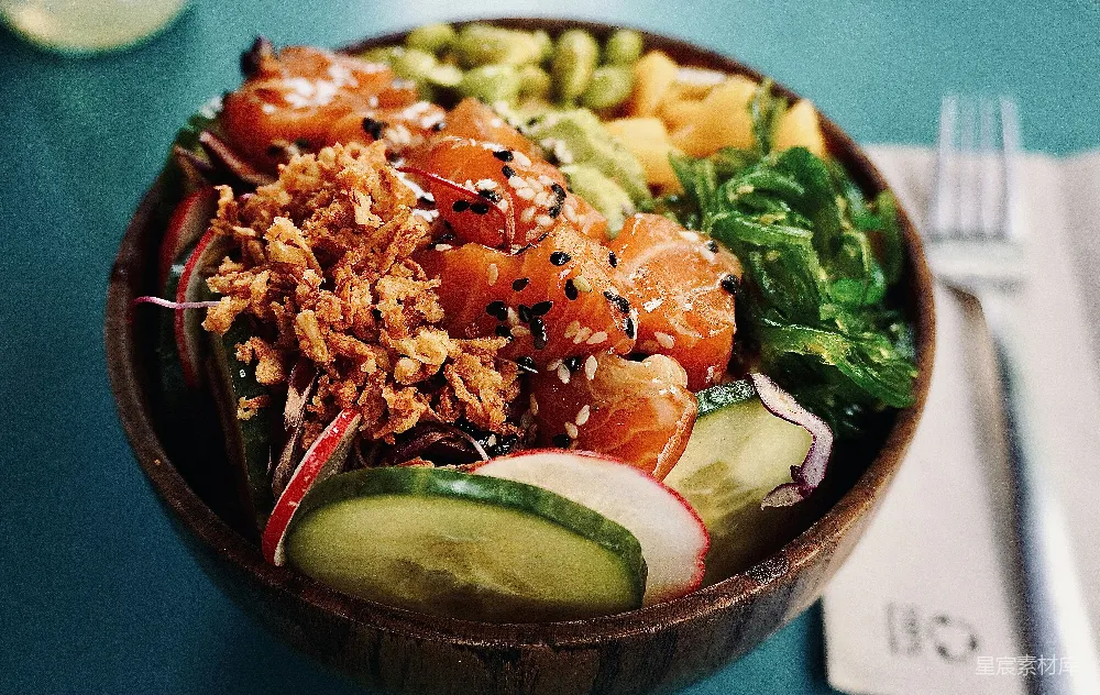 高清摄影 一盘食物