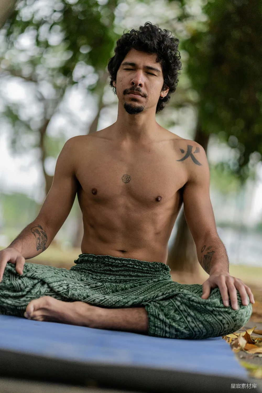高清摄影 泳池里的一位男士