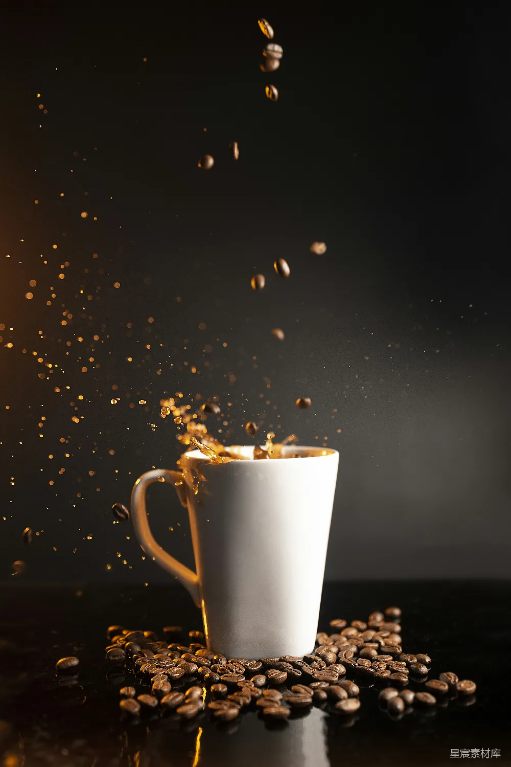 高清摄影  白陶瓷咖啡杯