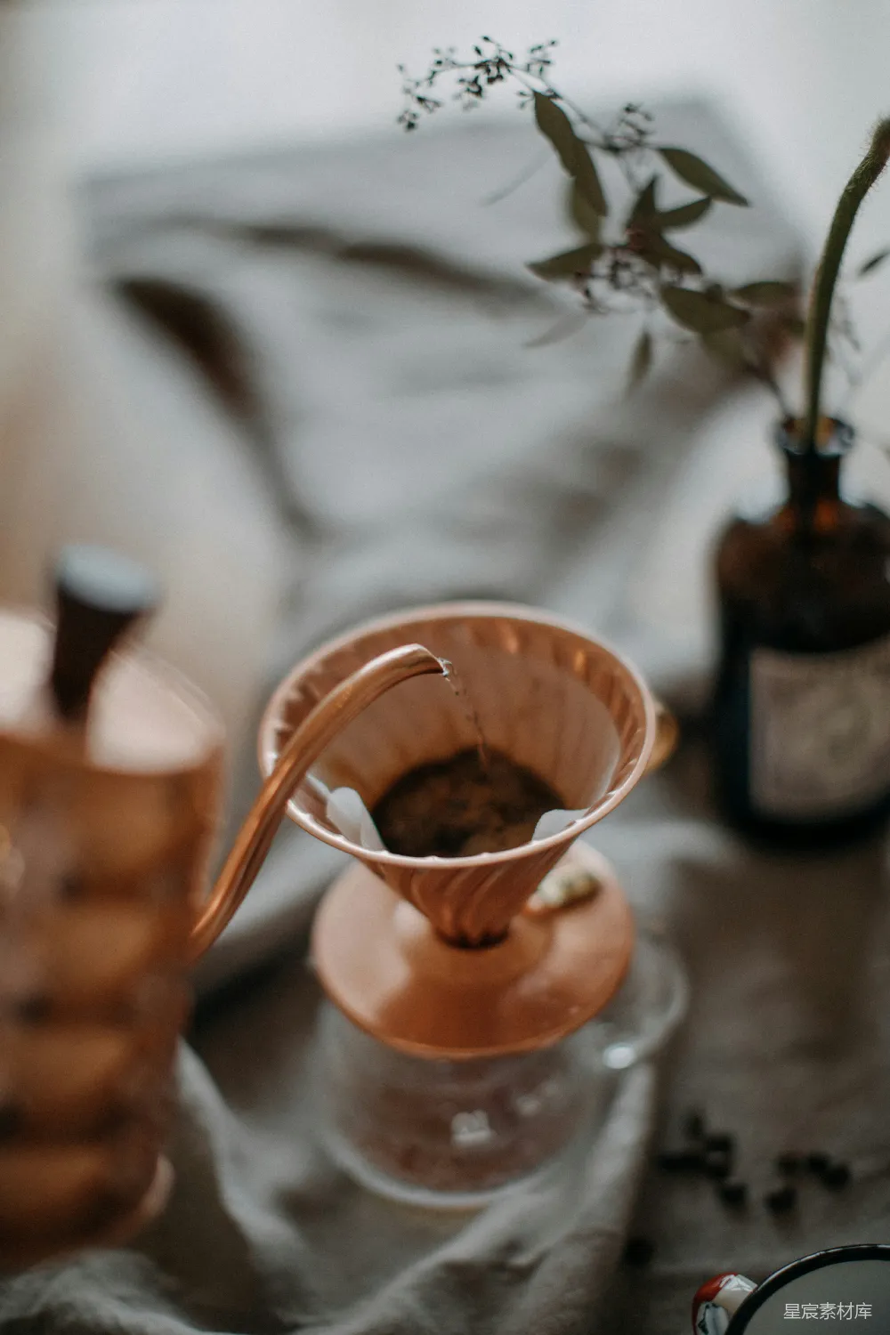 高清摄影  茶杯的聚焦式摄影