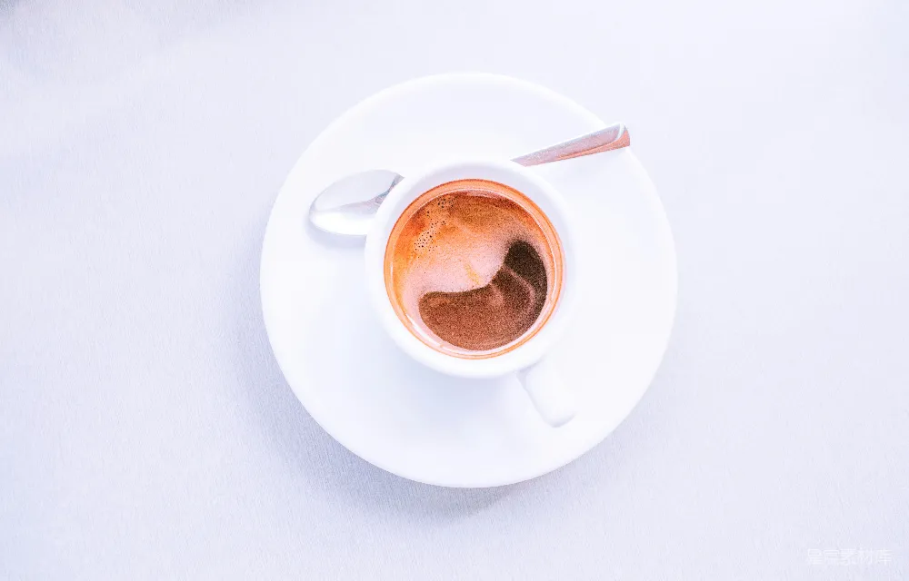 高清摄影  白色陶瓷咖啡杯