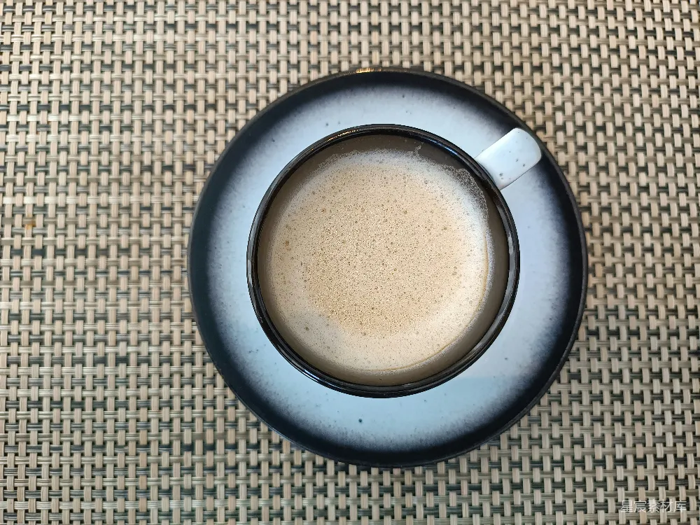 高清摄影 桌上一杯咖啡