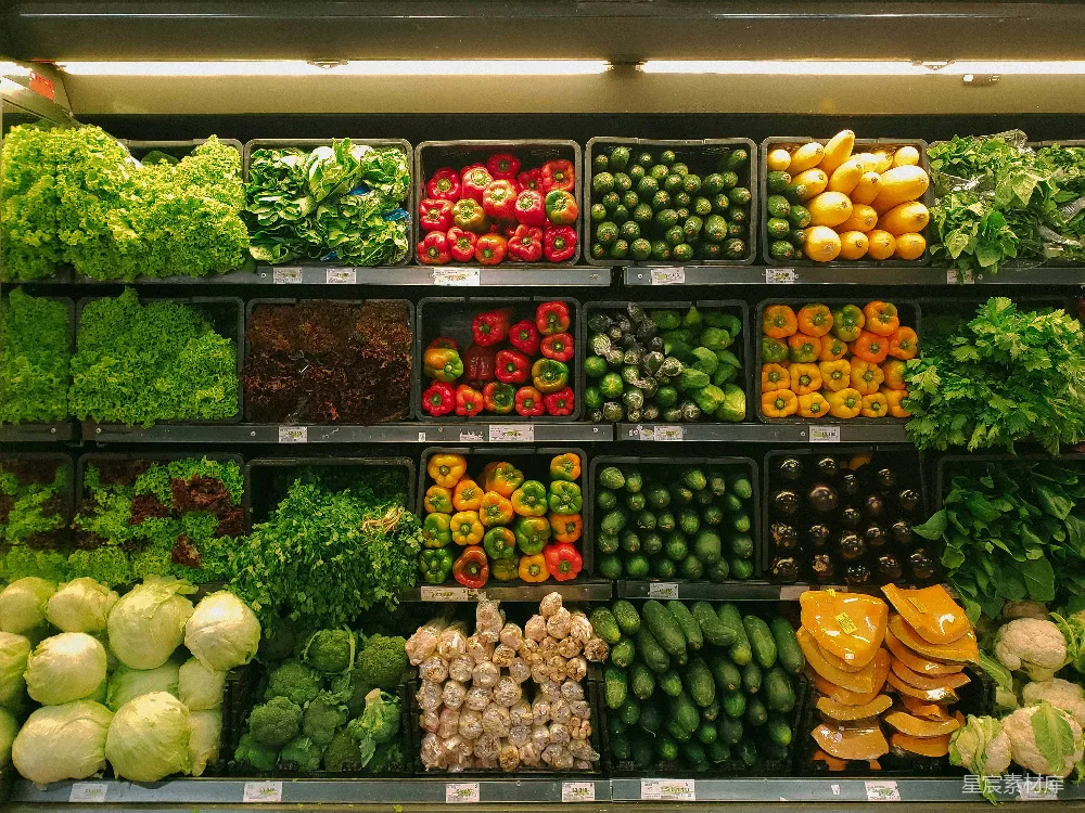高清摄影 一 bunch of vegetables
