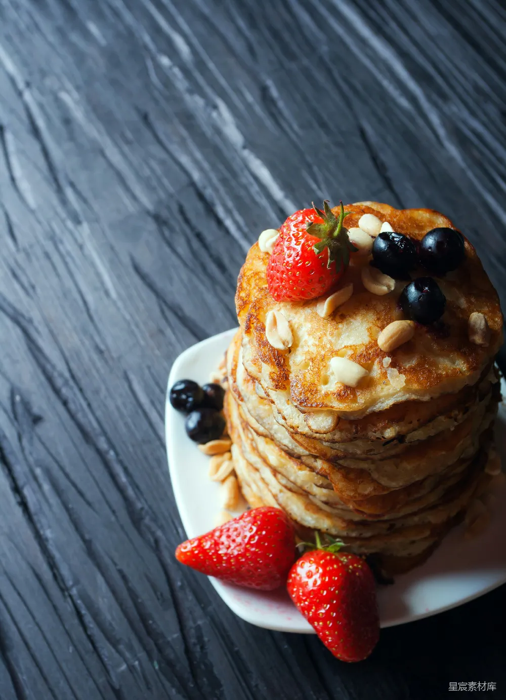 高清摄影  果酱 Pancakes