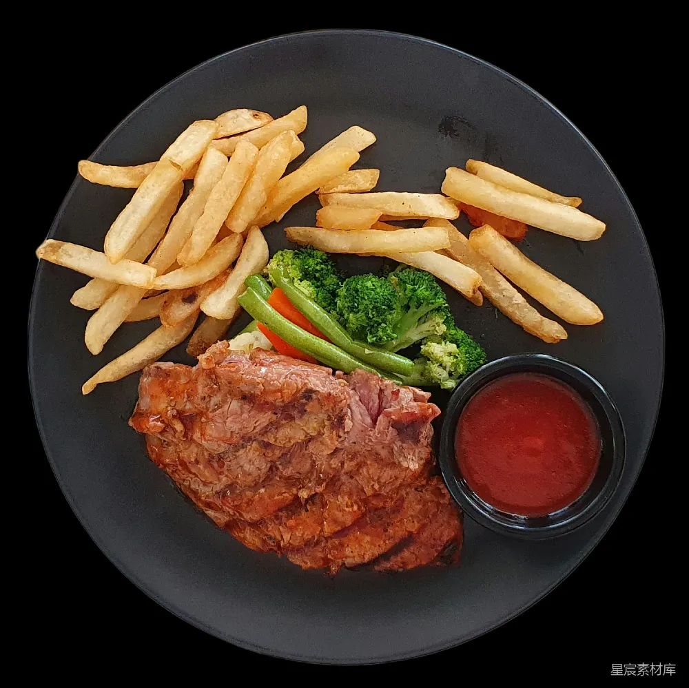 高清摄影 一盘食物