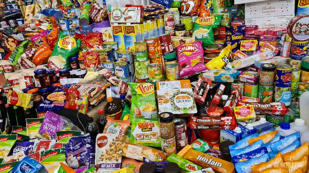 高清摄影 混合塑料袋和塑料包装套装