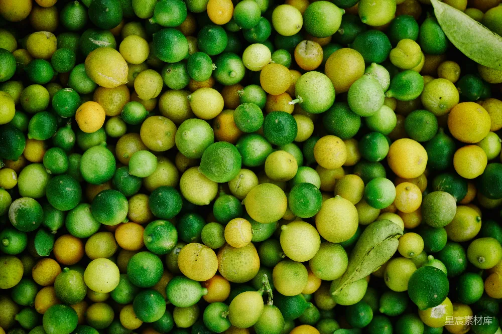 高清摄影 壁纸 圆绿黄的水果 bunch