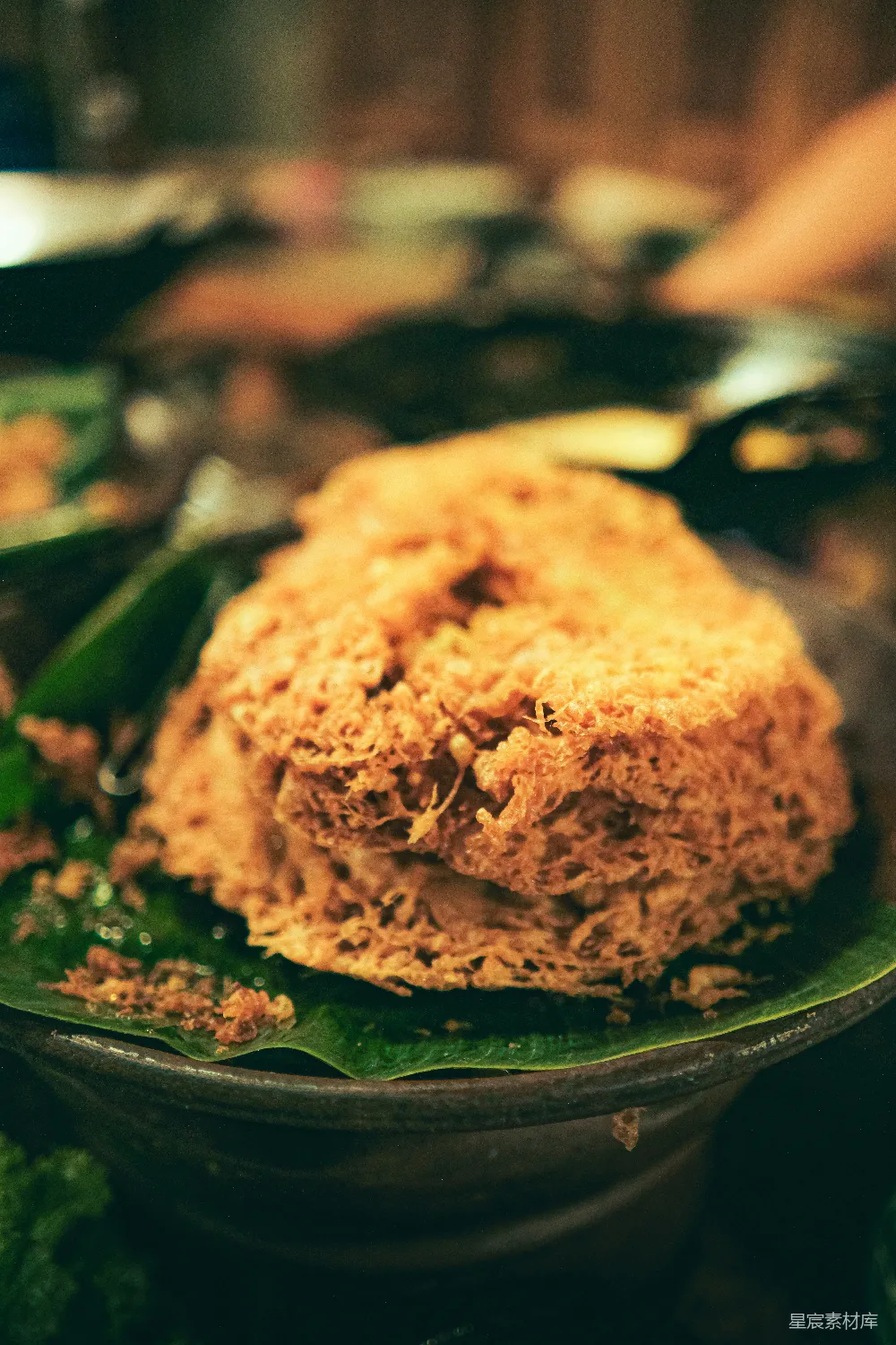 高清摄影  桌子上的一盘食物