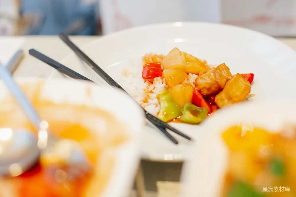 高清摄影 一盘食物