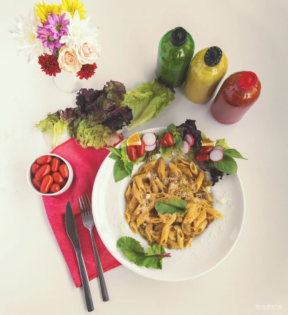 高清摄影  一盘食物