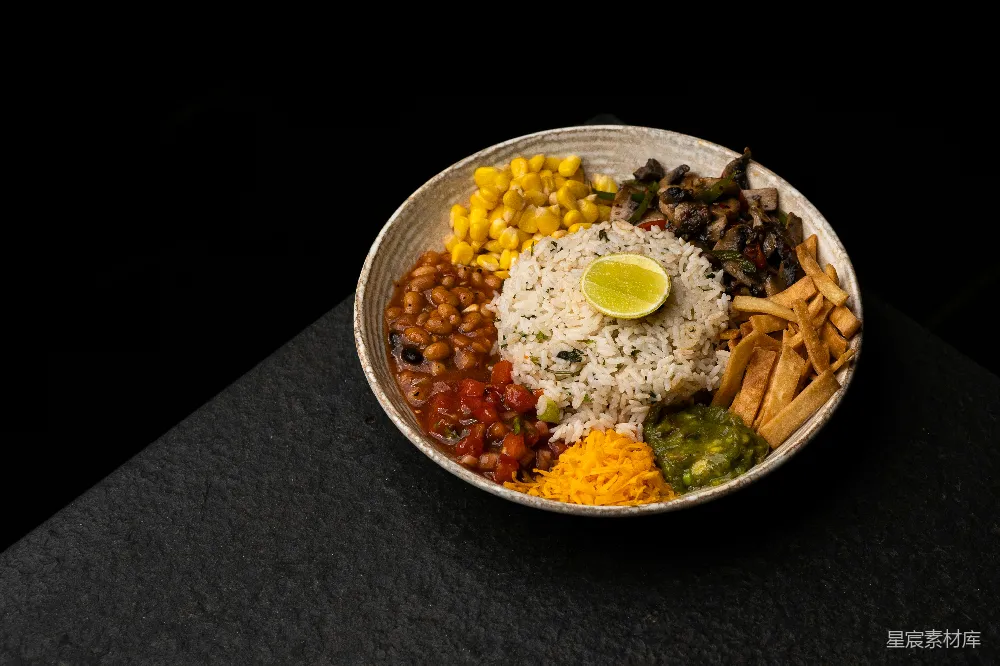 高清摄影 一盘食物