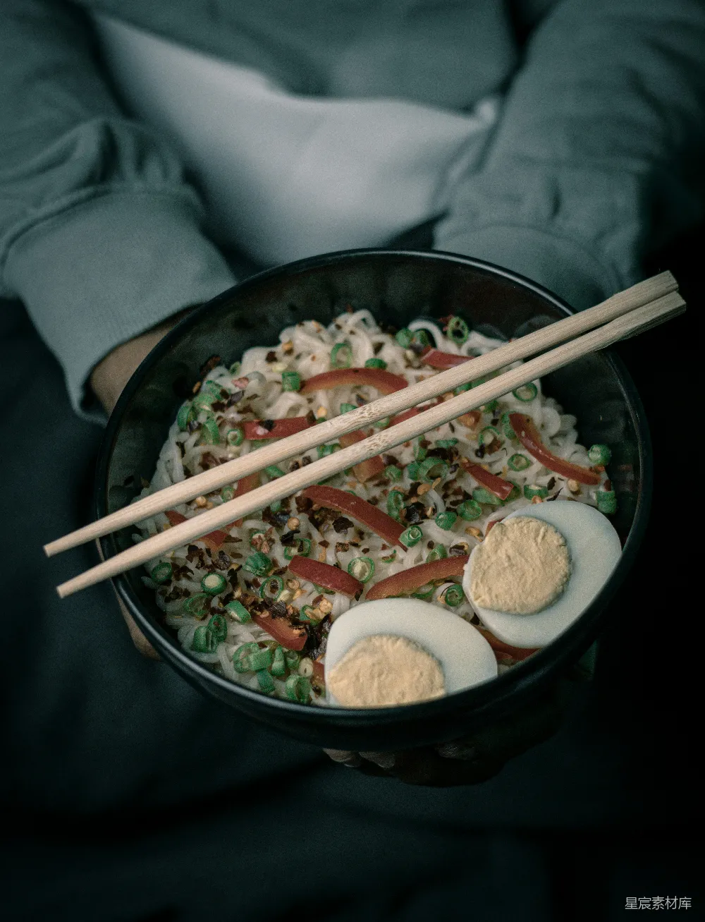 高清摄影  一碗食物