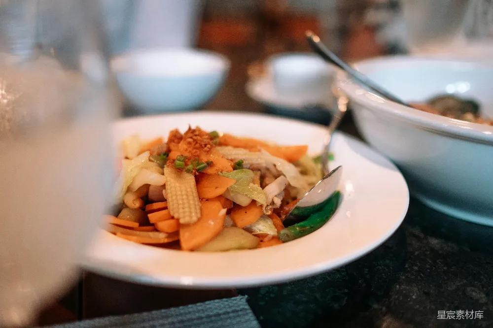 高清摄影  一盘食物