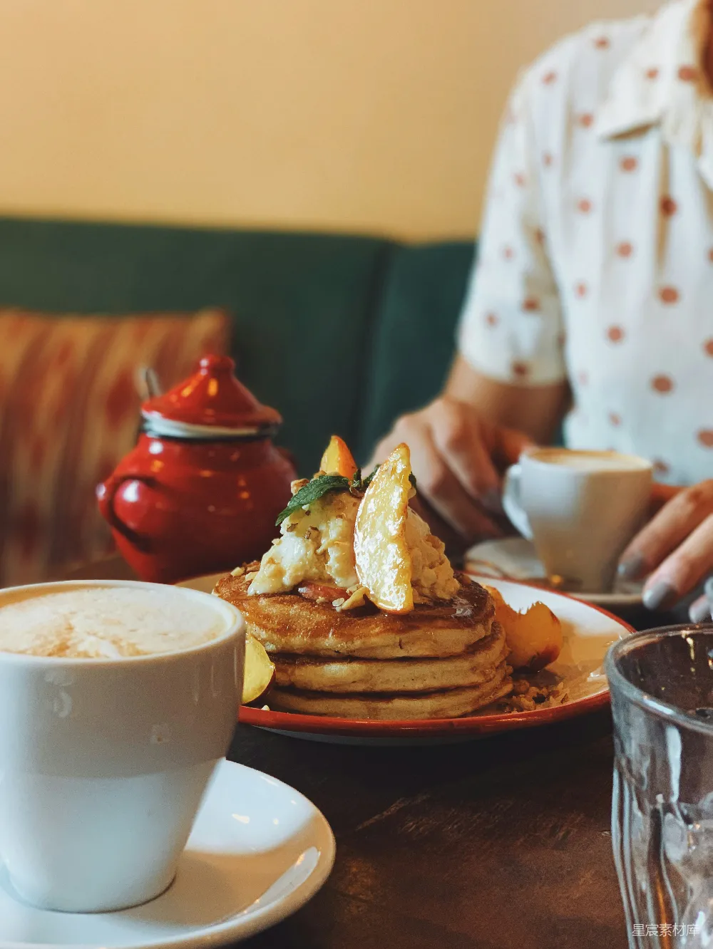 高清摄影  Pancake dish
