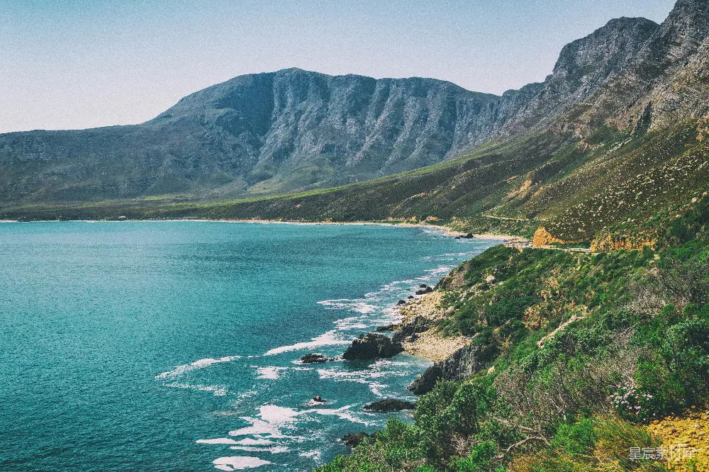 高清摄影  海与山