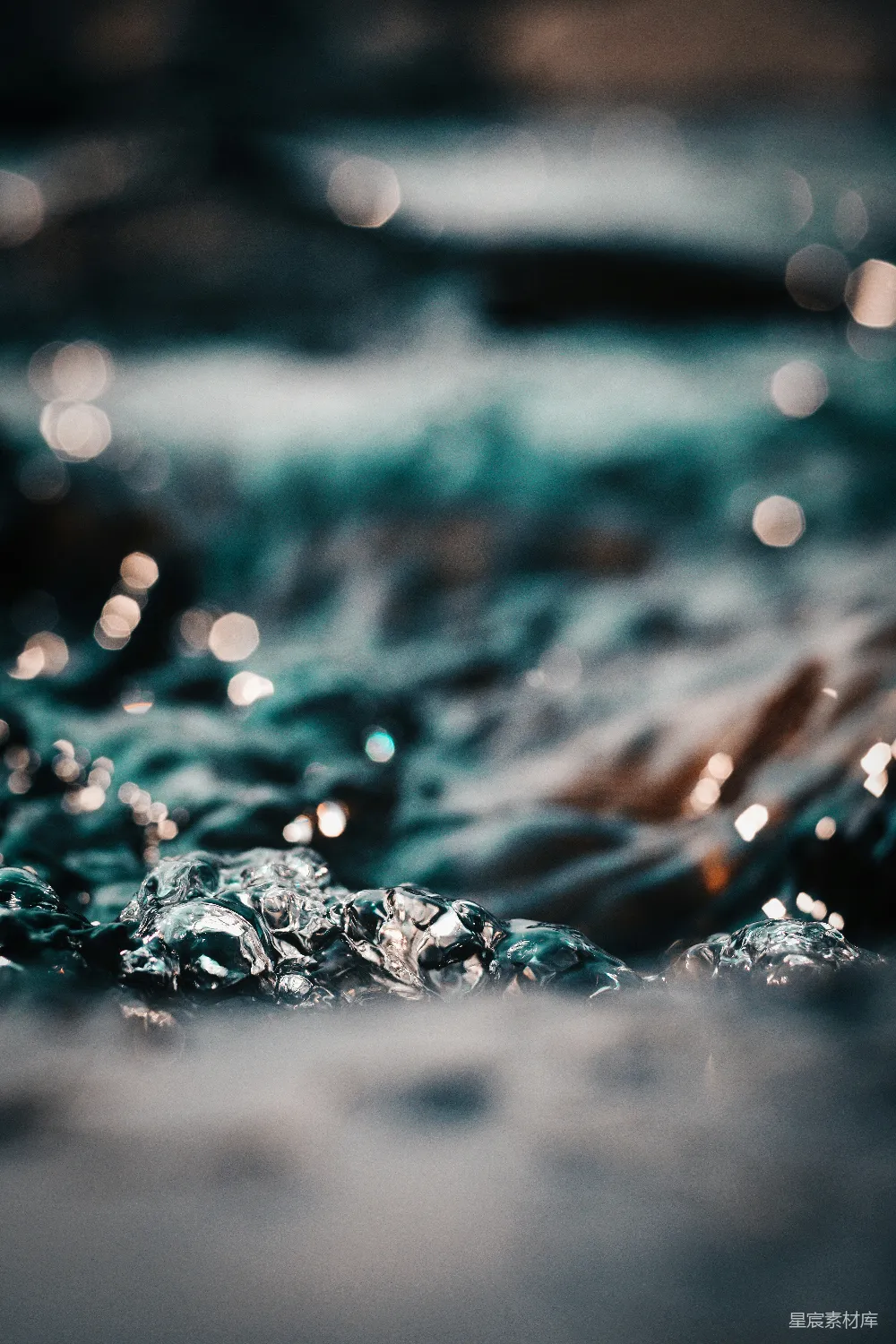 高清摄影 水的时间流逝