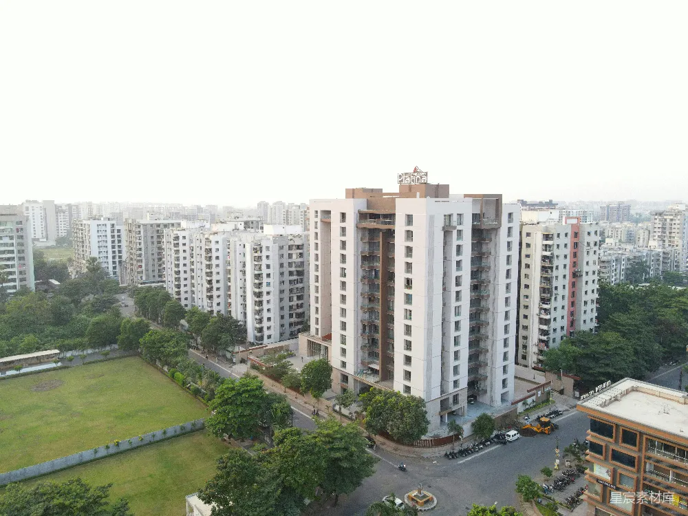 高清摄影  从高楼俯瞰城市景色
