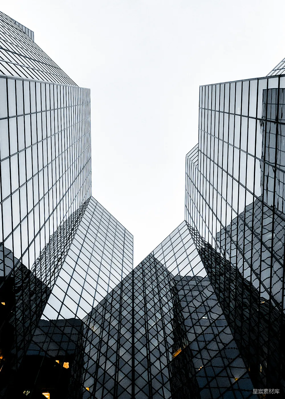 高清摄影 壁纸 玻璃建筑的建筑摄影