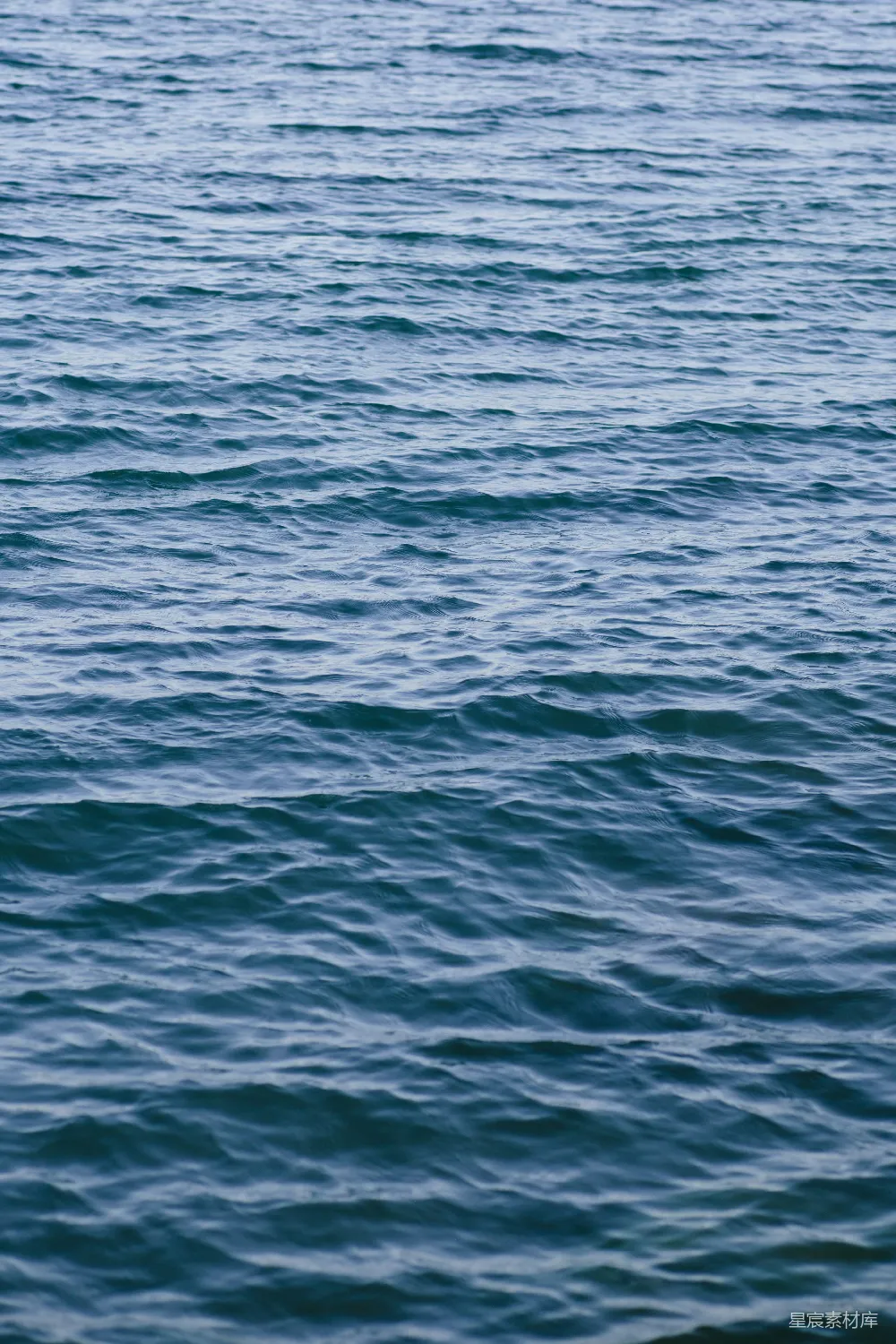 白天海水呈蓝色