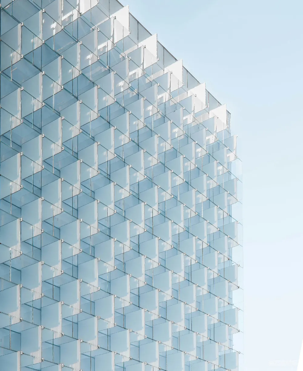 高清摄影  透明玻璃建筑