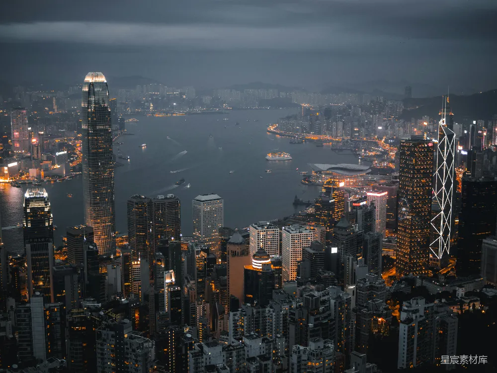 香港的景色