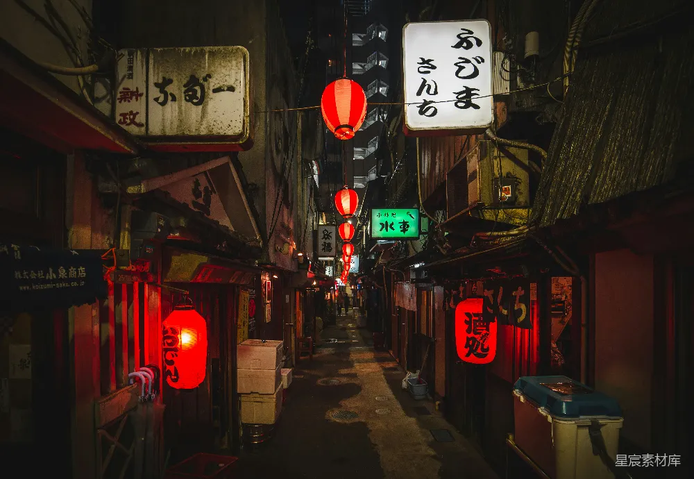 高清摄影  街道在夜间